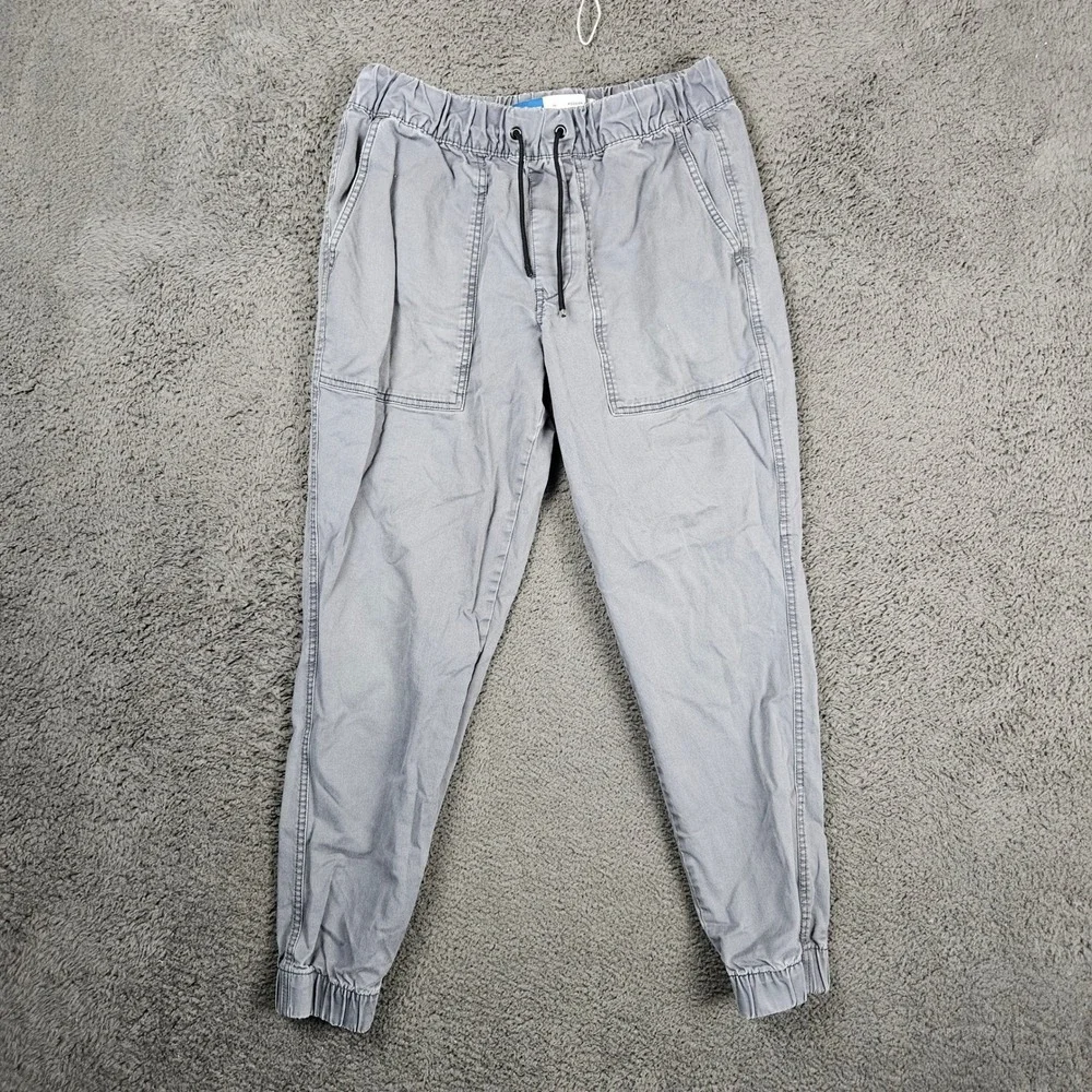 Old Navy Mens‎ Modern Jogger Built-In Flex Gray Elastic Waist Pants Size Medium